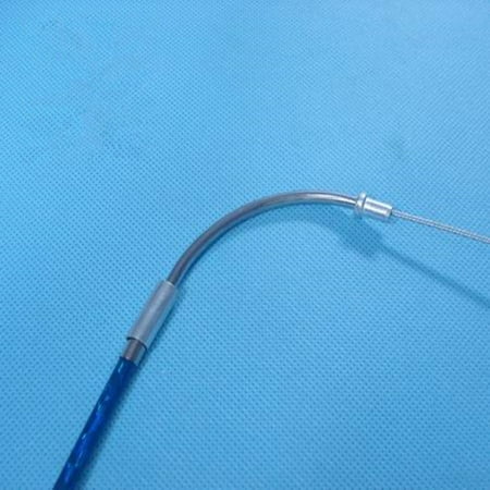 JAMEGIO 20 Pieces Bike Brake Noodle Cable Guide Tube Bend Pipe Bicycle Cycling Brake Pipe with Rubber Boots for Mountain Bicycle Bike Accessories